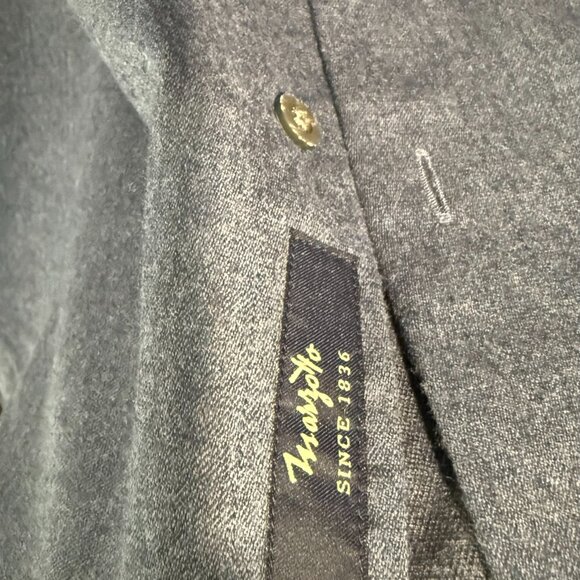 Bonobos Wool Dress shirt with elbow patches - Picture 3 of 6